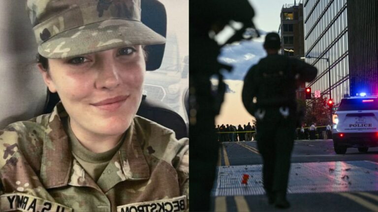 Soldada de la Guardia Nacional fallece tras ser baleada cerca de la Casa Blanca