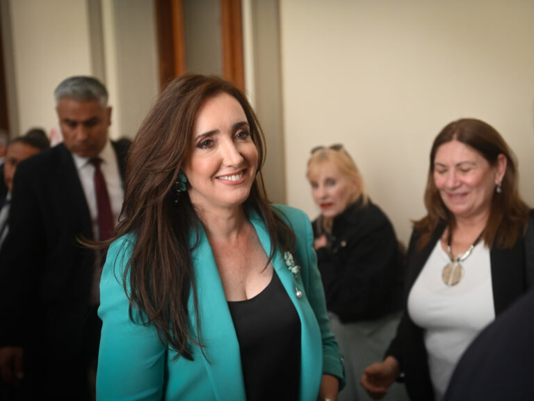 Villarruel se distancia del Gobierno, se reúne con diputados y aboga por Malvinas