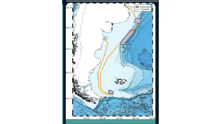 Mapa de la expedición