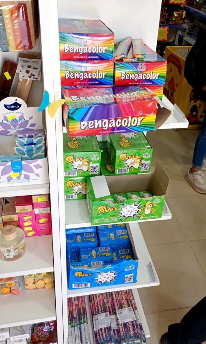 Operativos de control en pirotecnia