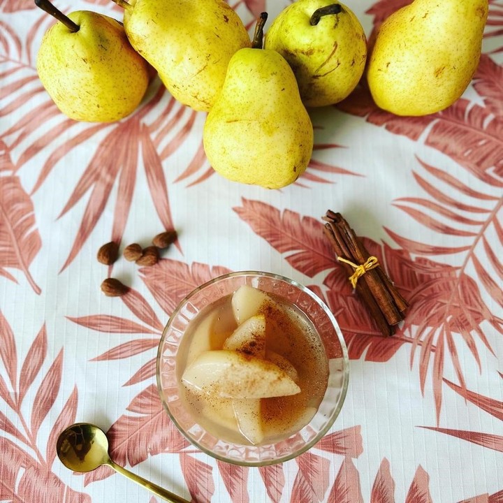 Compota de peras