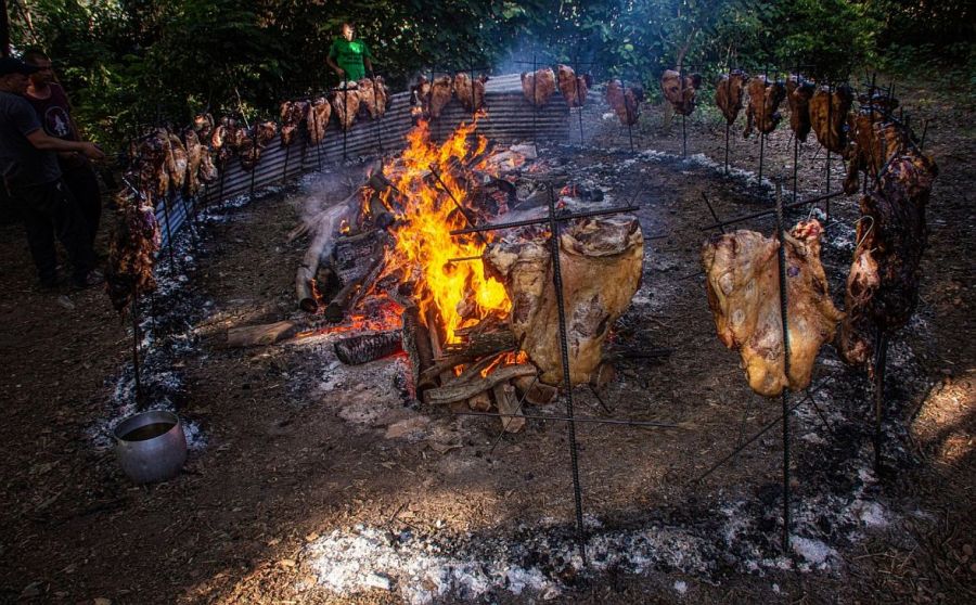 Fiesta en Roque Pérez