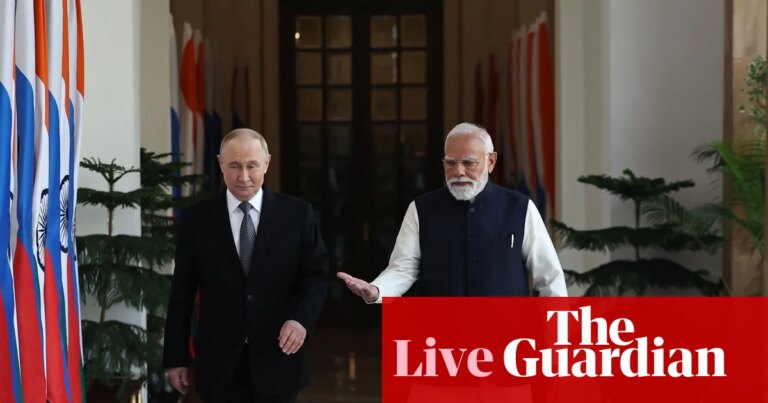 Putin y Modi se reúnen en India: Actualizaciones ante la presión comercial de EE. UU.