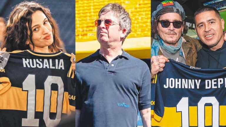 Rosalía Cierra un Mes de VIPs en la Cancha de Boca