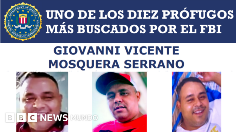 Giovanni Mosquera: Primer líder del Tren de Aragua en la lista de los 10 más buscados del FBI con recompensa de US$5 millones