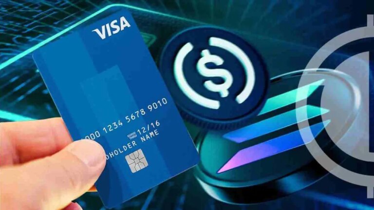 Visa permite pagos con USDC en Solana para actores clave
