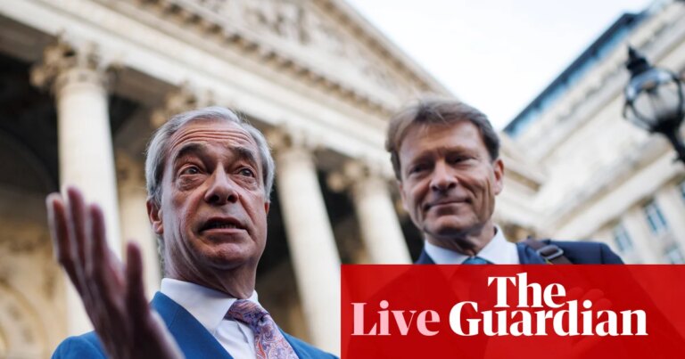 Reforma UK: Segundo líder defiende a Nigel Farage ante acusaciones de racismo