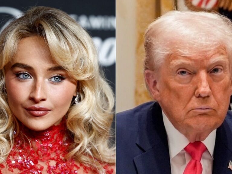 Sabrina Carpenter critica a Donald Trump por usar su música en video anti-inmigrante: «Es asqueroso»