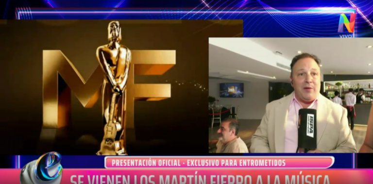 ¡Primera edición de los Martín Fierro a la Música: fecha y lugar confirmados!