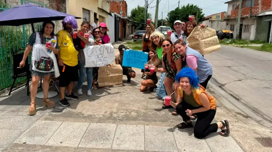 Caravana de Docentes en Villa Fiorito