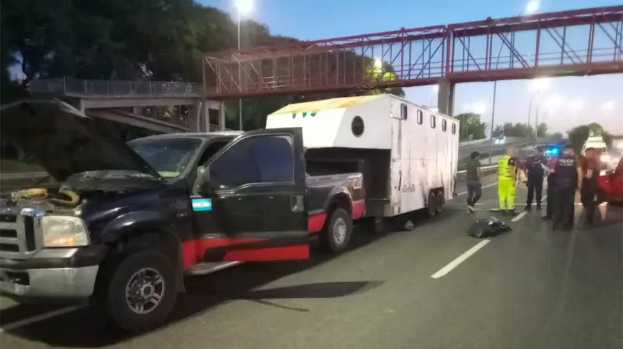 Choque en la Gral Paz 21122025