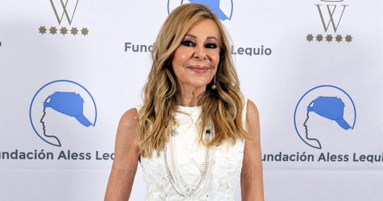 Ana Obregón se defiende tras su conexión con Epstein: ‘Parece que atraigo polémicas’