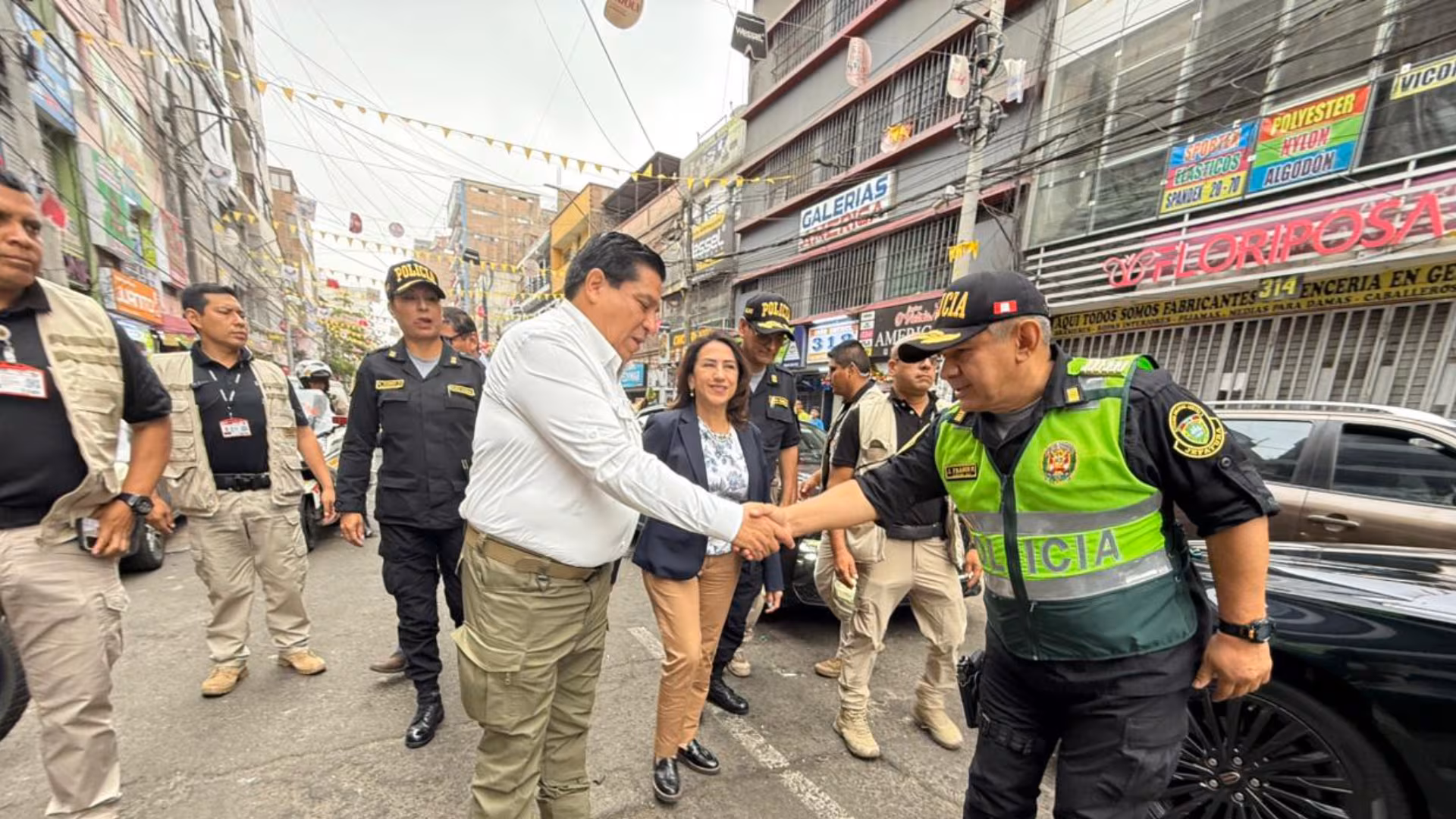 Vicente Tiburcio patrullando