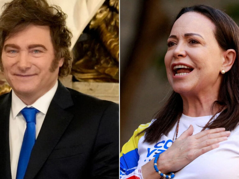Milei viaja a Noruega para respaldar a Corina Machado en su candidatura al Nobel de la Paz