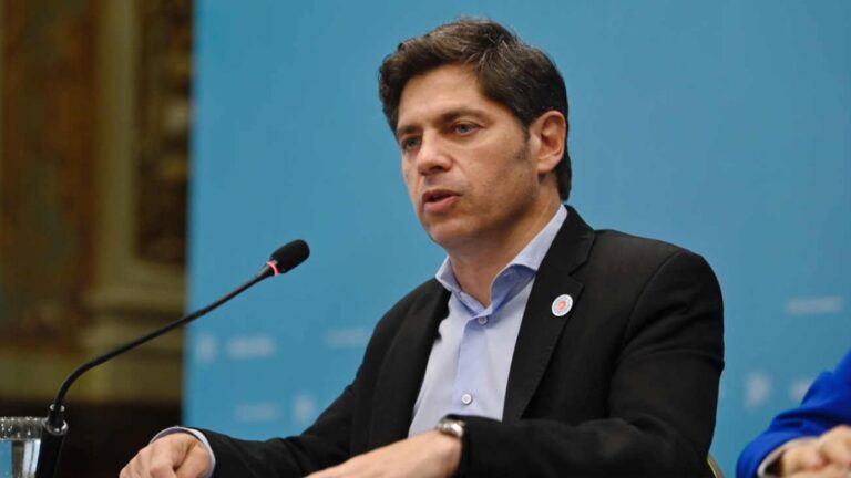 Kicillof denuncia a la Nación por asfixia financiera y solicita aprobar endeudamiento en la Legislatura
