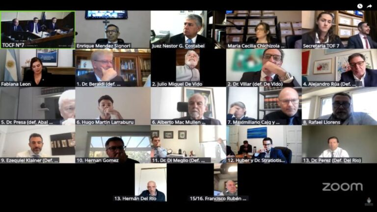 Sexta Audiencia en el Caso Cuadernos: Avanza la Lectura de la Acusación