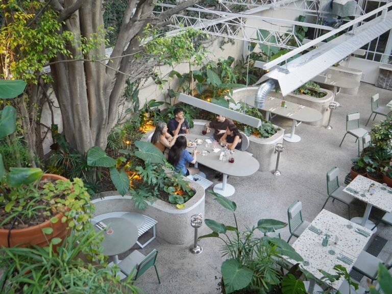 Descubre un encantador restaurante en Belgrano: deléitate con focaccia y jugoso vacío en su hermoso jardín