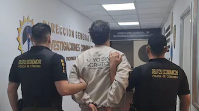 Capturan a joven en Córdoba por estafar $200 millones con inversiones fraudulentas