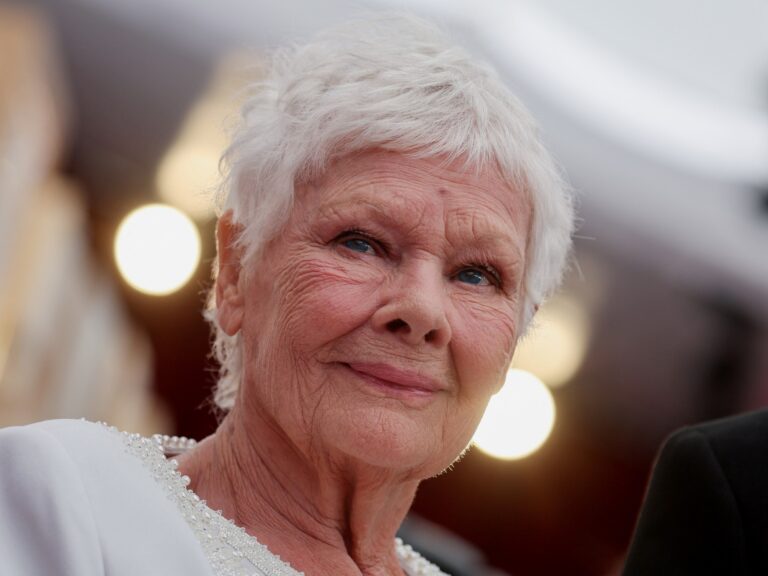 Judi Dench sufre una pérdida de visión: ‘Ya no veo a nadie’