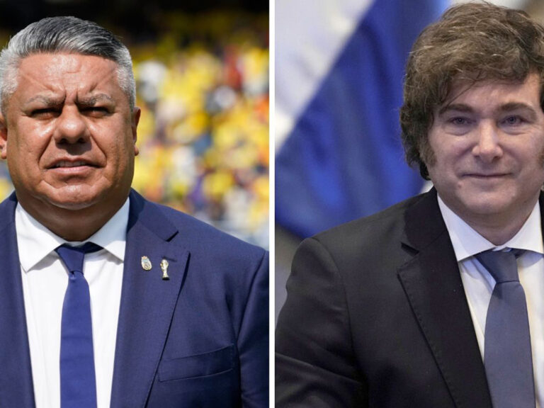 Javier Milei lanza irónico mensaje a Claudio ‘Chiqui’ Tapia