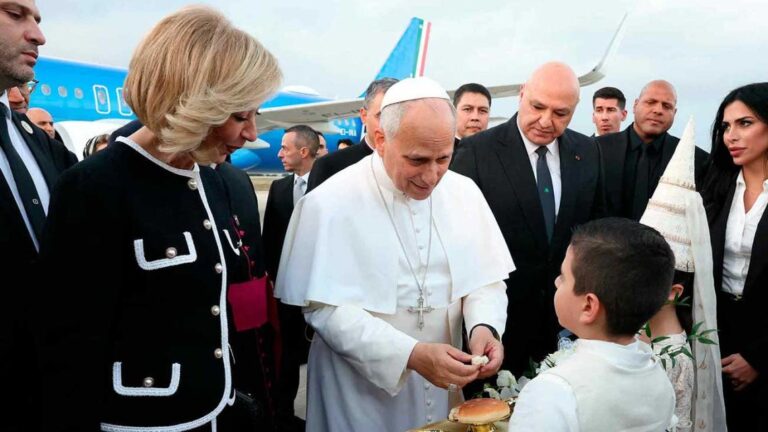 El Papa aboga por un Estado palestino como «la única solución» al conflicto con Israel