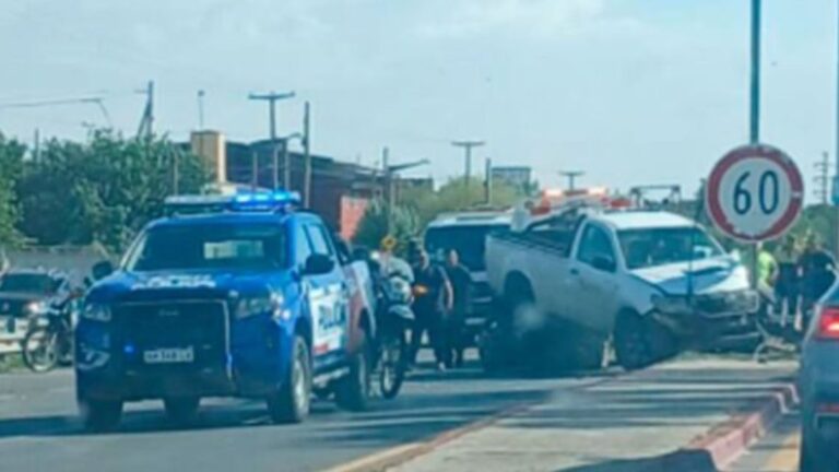 Córdoba: Accidente de vehículos en la avenida Armada Argentina
