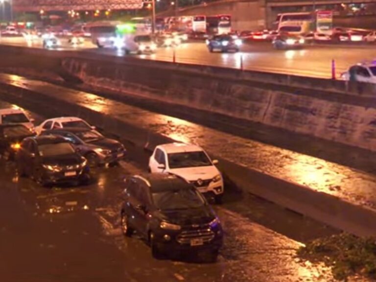Impacto del Diluvio: Así quedó la Panamericana en el Gran Buenos Aires