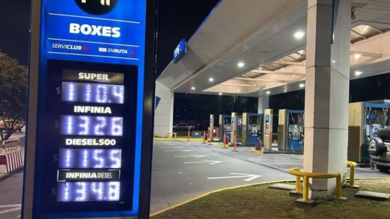 Precios de la nafta en Buenos Aires: YPF, Puma, Shell y Axion al 16 de enero de 2026