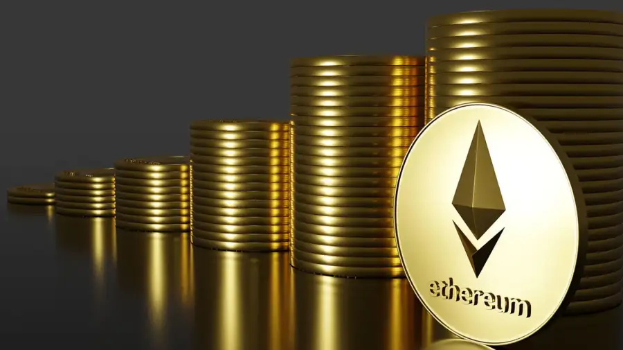 Suba de la criptomoneda Ethereum