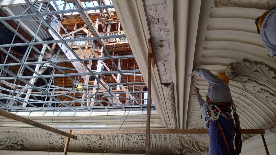 Esfuerzos de restauración en el Colegio