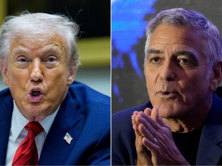 Clooney y Trump en Clash: Cartas y Tuits tras la Mudanza del Actor a Francia