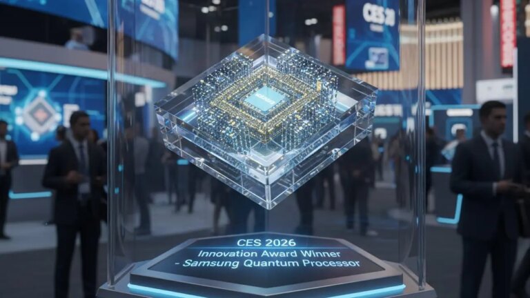 Thales impulsa el chip poscuántico de Samsung, galardonado en Las Vegas