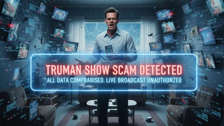 Truman Show Scam: La nueva estafa con inteligencia artificial que debes conocer