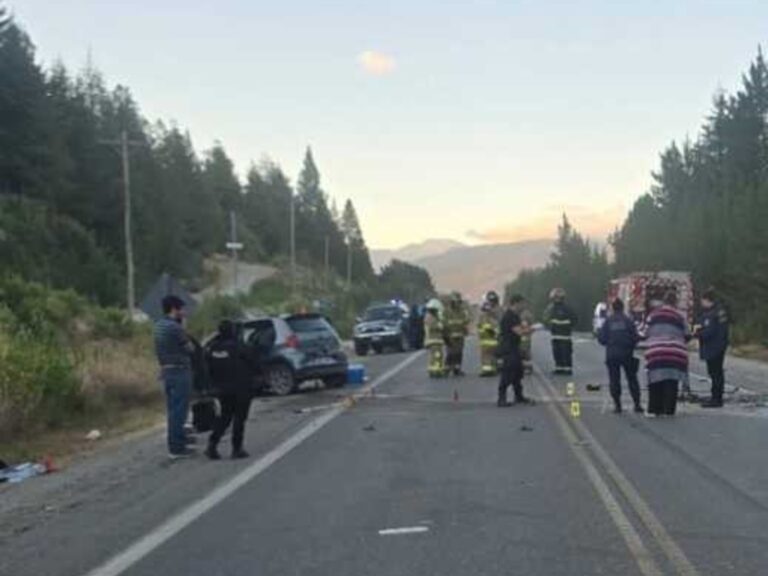Tragedia en la Ruta 40: Murió bombero regresando de combatir incendios en Chubut