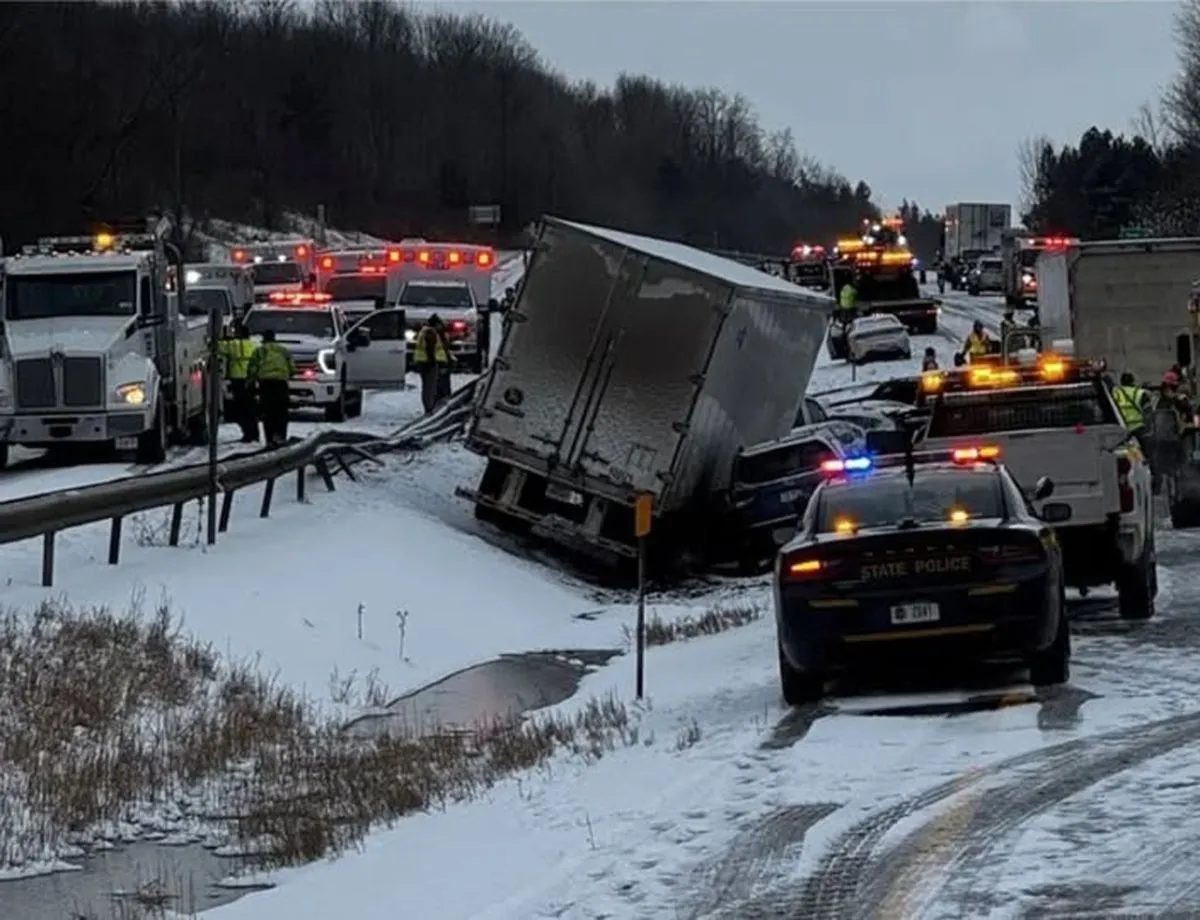 Accidente en la I-81