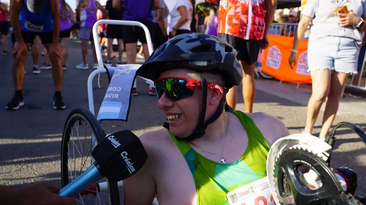 Brian Digan corriendo