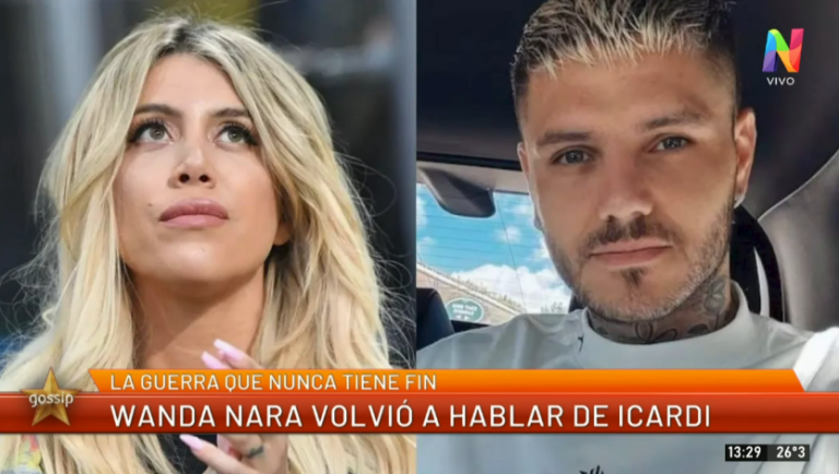 Wanda Nara y Mauro Icardi: La guerra se intensifica tras la filtración de chats privados