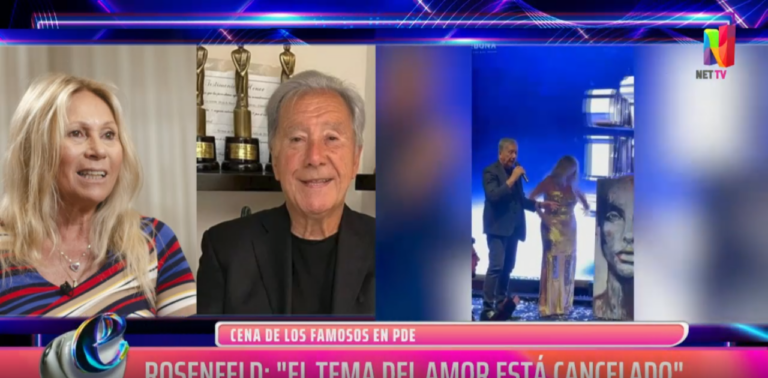 Ana Rosenfeld y Juan Alberto Mateyko en Punta del Este: ¿amigos o romance en ciernes?