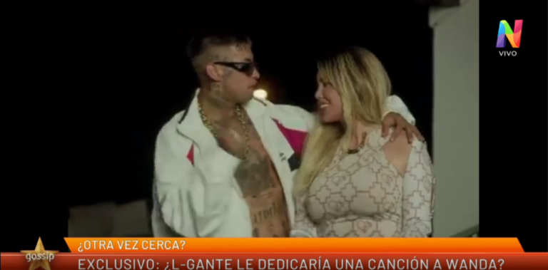 L-Gante y Wanda Nara: ¿Encuentro y nueva canción dedicada?