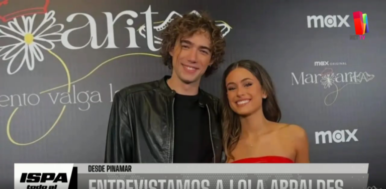 Lola Abraldes y Mateo Belmonte de ‘Margarita’ elogian a Cris Morena como una gran profesional