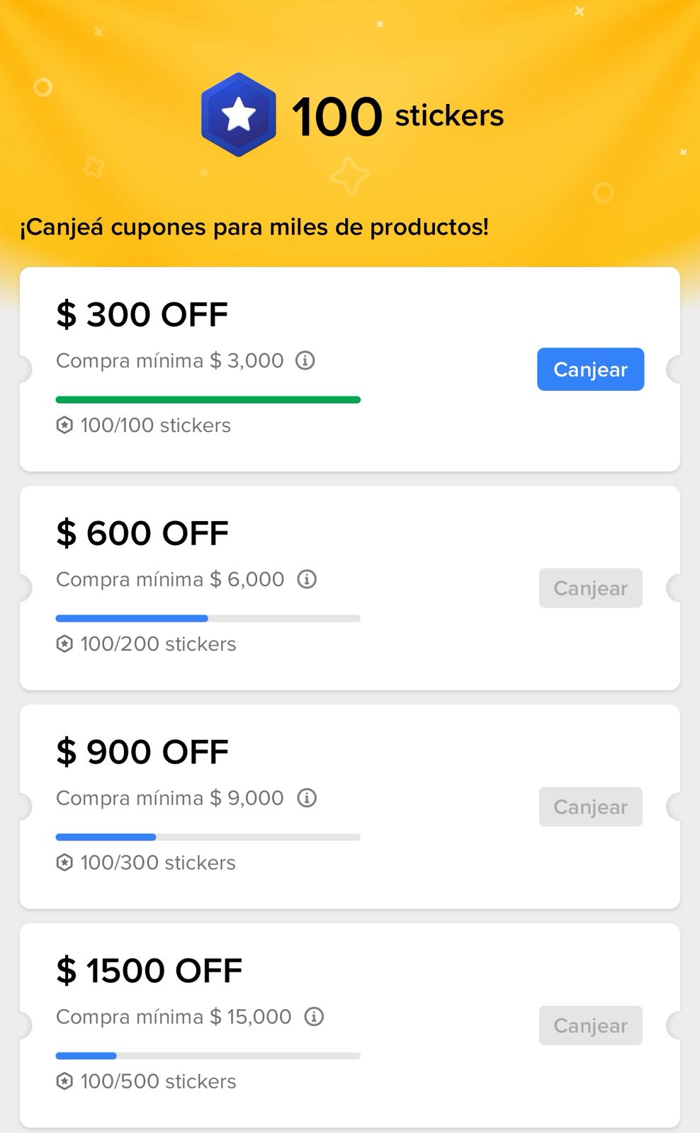 Stickers de Mercado Libre