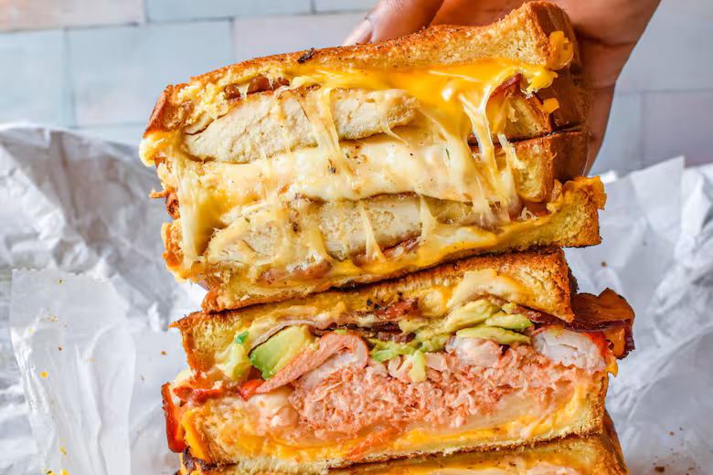 Sándwich de Chipa, fresco y delicioso para el verano