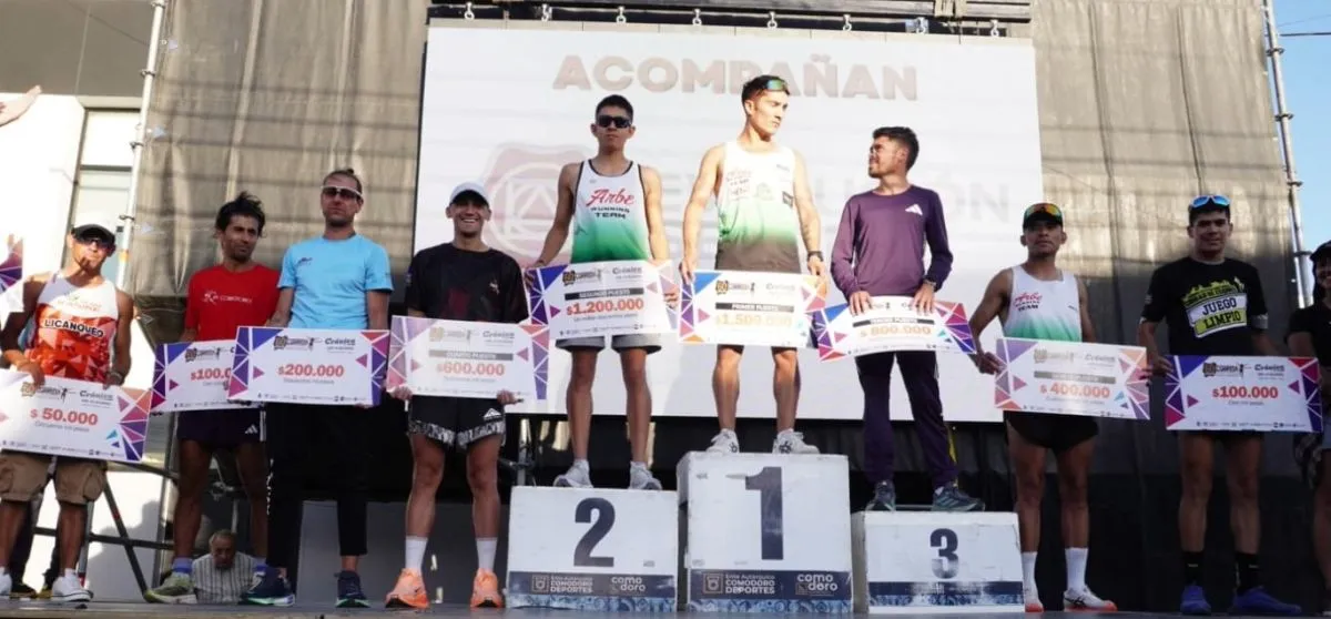 Un momento de la carrera