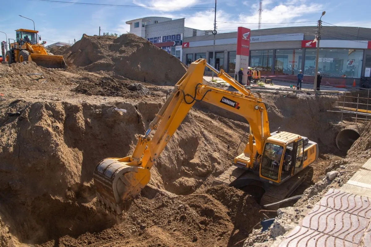 Obra de reemplazo de pluvial
