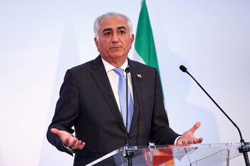 Reza Pahlavi, hijo del último sha de Irán