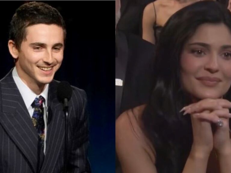 Timothée Chalamet muestra su lado romántico en una velada con Kylie Jenner