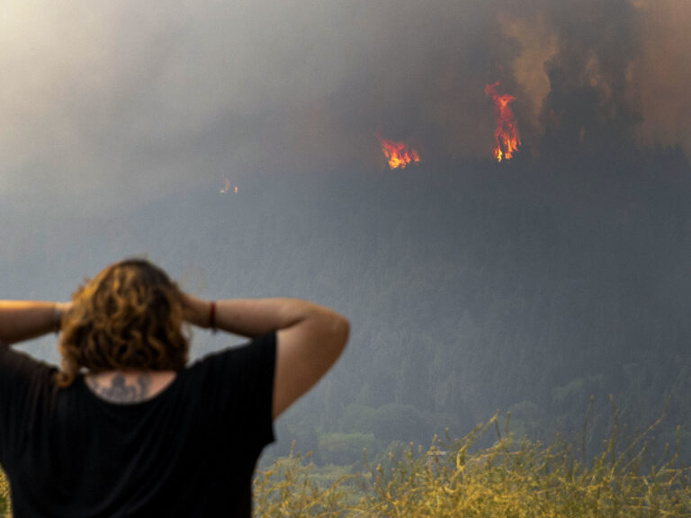 Alivio por la Lluvia en Chubut: Brigadistas Respiran, Pero el Fuego Permanece Activo