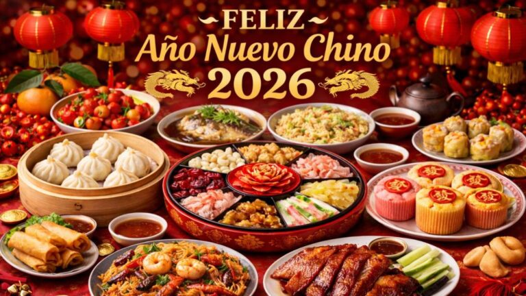 Platillos del Año Nuevo Chino: Atrae Prosperidad y Buena Suerte