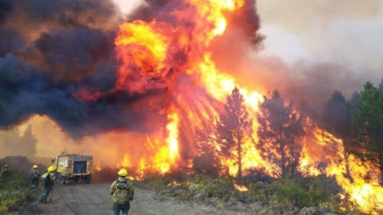 Incendios en la Patagonia: Prevén lluvias en Chubut para el miércoles