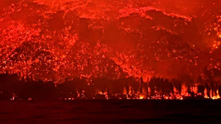 Incendios en Patagonia: Más de 700 evacuados en Chubut
